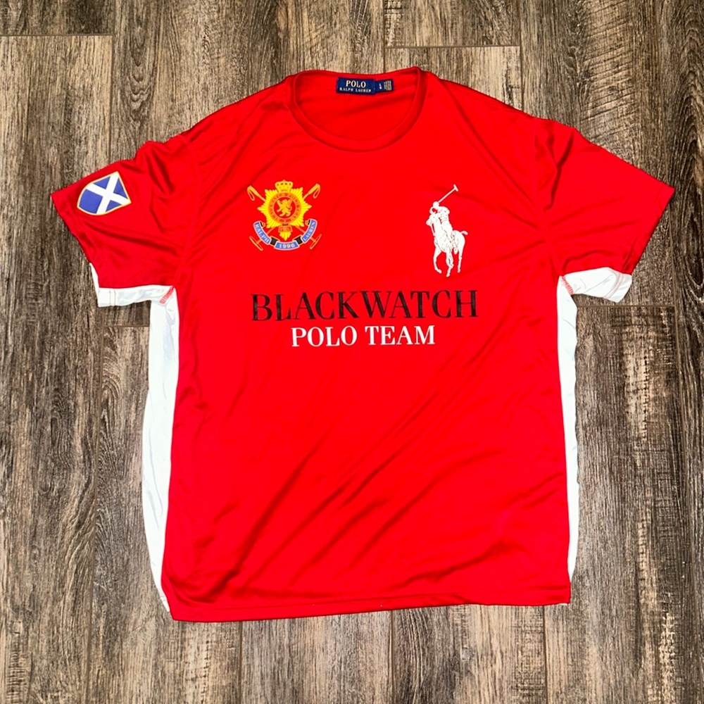 Polo Black Watch shirt sz L
